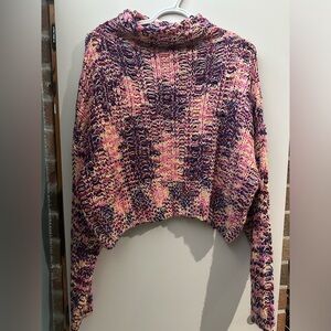 Super cute crop style sweater.